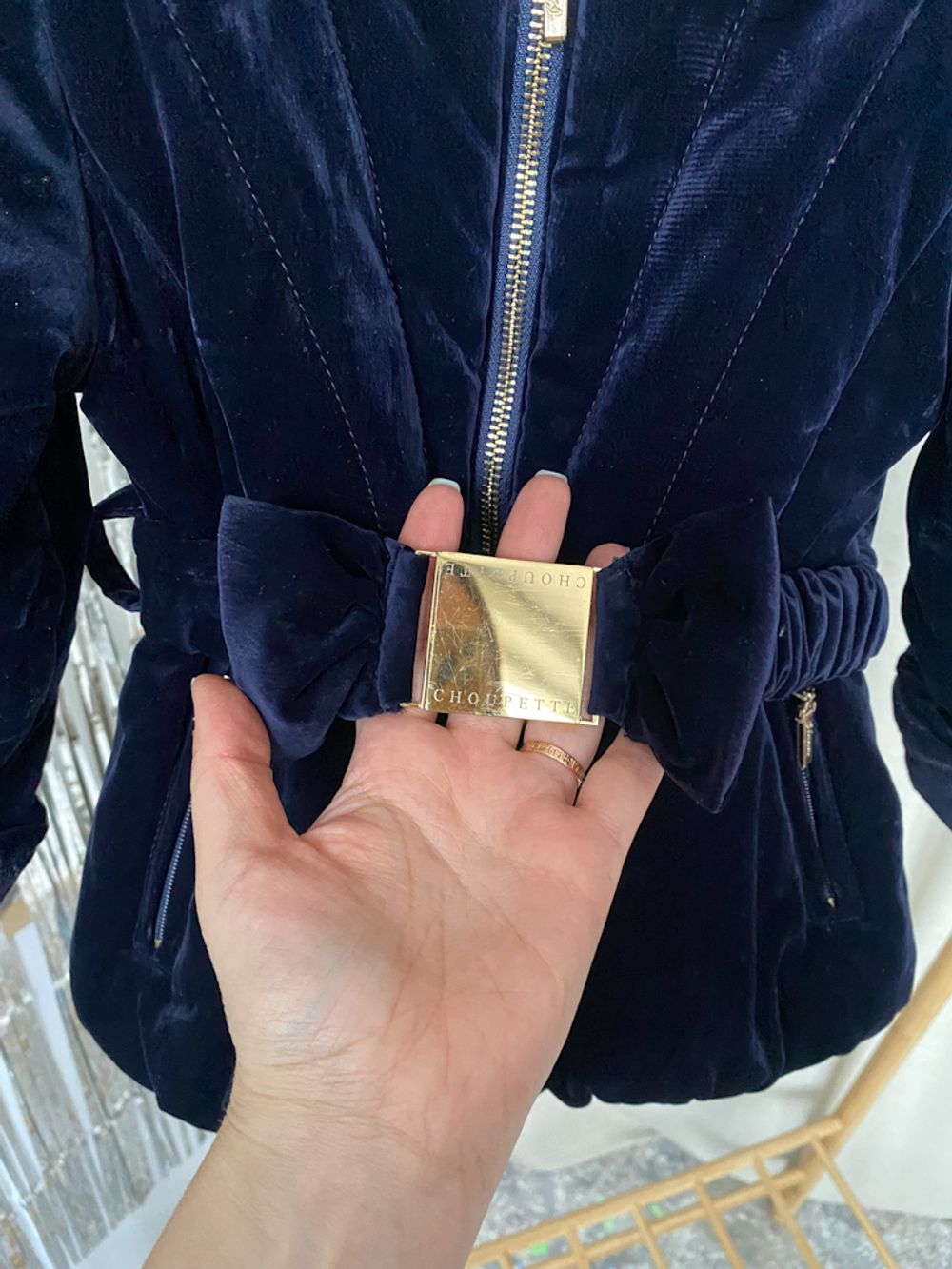 Бархатная куртка Choupette, 110