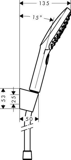 Душевой набор Raindance Select E 120, 1,26720400 Raindance Select E