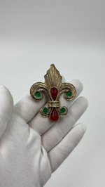 Брошь Fleur-de-Lys