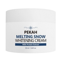 Омолаживающий крем с Молочными Протеинам Pekah Melting Snow Whitening Cream 50мл