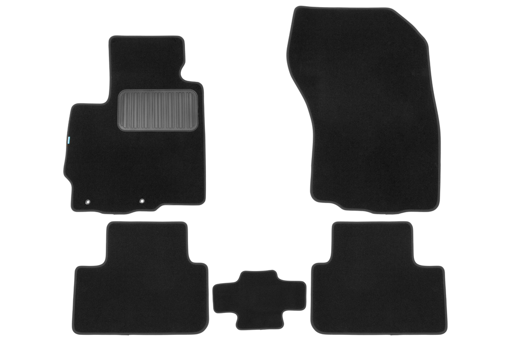 Коврики в салон для PEUGEOT 4008 АКПП 2012-2017, внедорожник , 5 шт. (текстиль) KLEVER03382222110KH