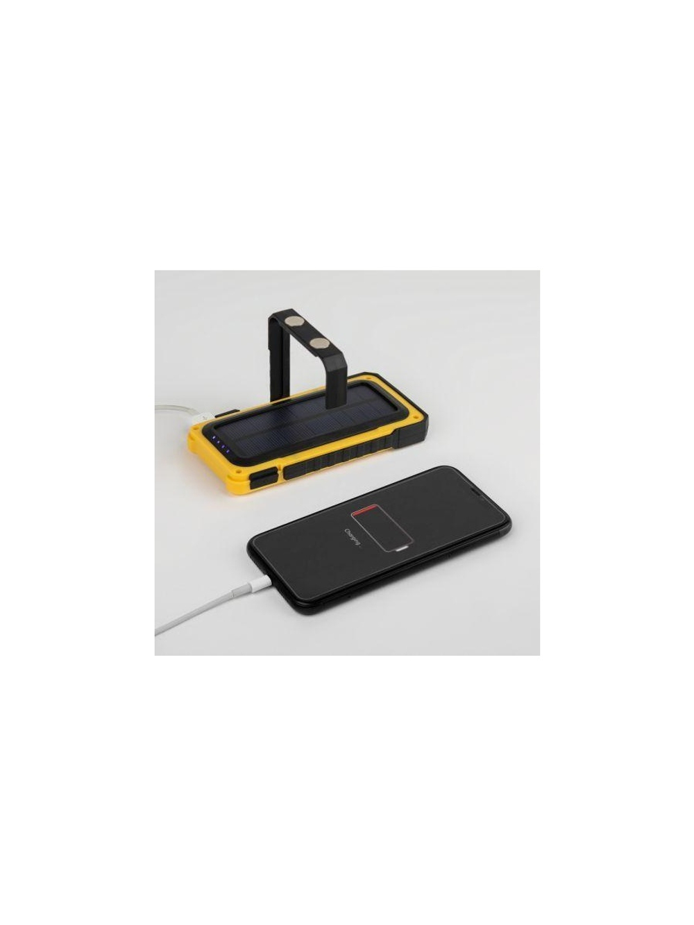 Фонарь аккумуляторный рабочий Практик RA-811 COB 15Вт powerbank солнечн. батарея магнит Эра Б0054472