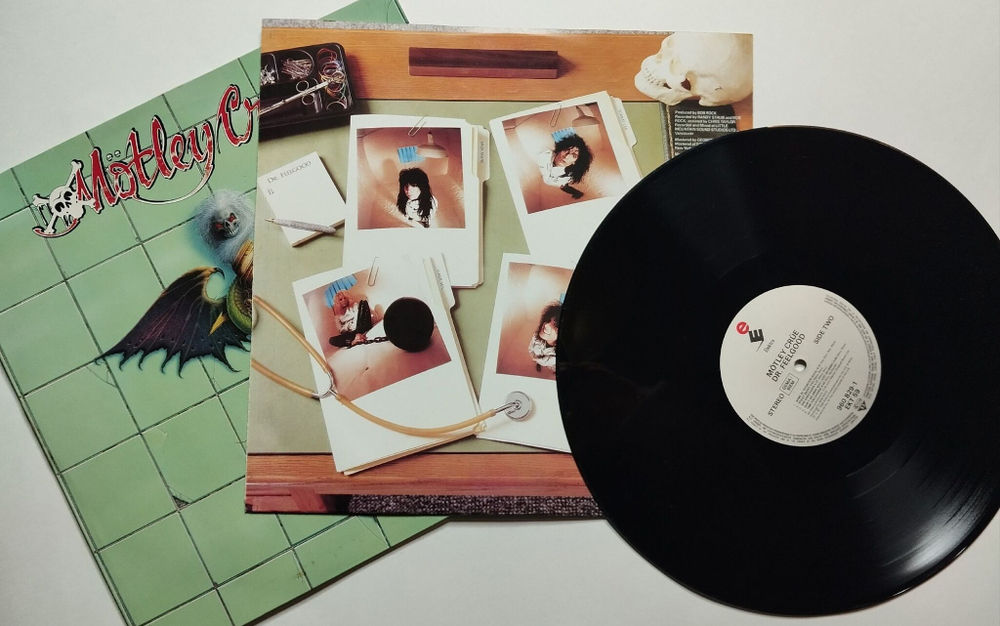 Винтажная виниловая пластинка LP Motley Crue Dr. Feelgood (Germany 1989)