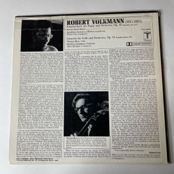 Винтажная виниловая пластинка LP Robert Volkmann, Jerome Rose, Orchestra Of Radio Luxembourg, Hamburg Symphony, Alois Springer, Konzertstuck For Piano and Orchestra (США 1975)