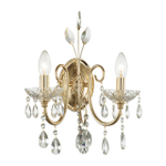 4977/2W HALL ODL23 627 золотой/хрусталь Бра E14 2*40W VERSIA