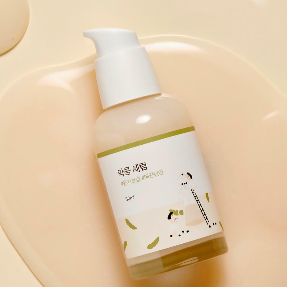 Питательная сыворотка с чёрной соей и комплексом витаминов B Round Lab Soybean Serum