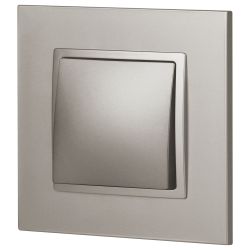 Переключатель перекрестный ЭРА Elegance 14-1108-16 10АХ-250В, IP20, титан | Эра Elegance