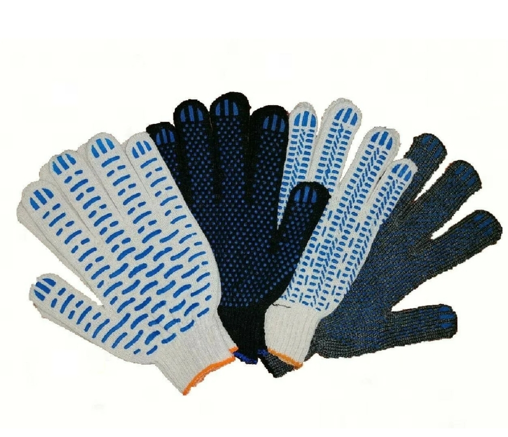 ПЕРЧАТКИ ХБ. 10 ПАР.\200\500 ПАР.
