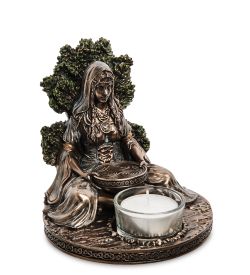 WS-1156 Статуэтка-подсвечник «Дану - прародительница Туата де Дананн»