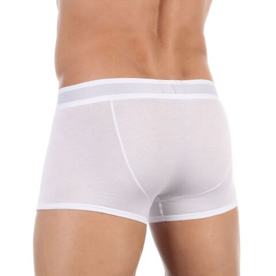 Белые мужские трусы-боксеры Emporio Armani (Размер: XL) (Цвет: белый)