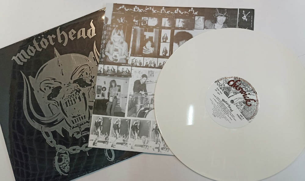 Винтажная виниловая пластинка Motorhead Motorhead (White vinyl) (EU 2017) Б/У