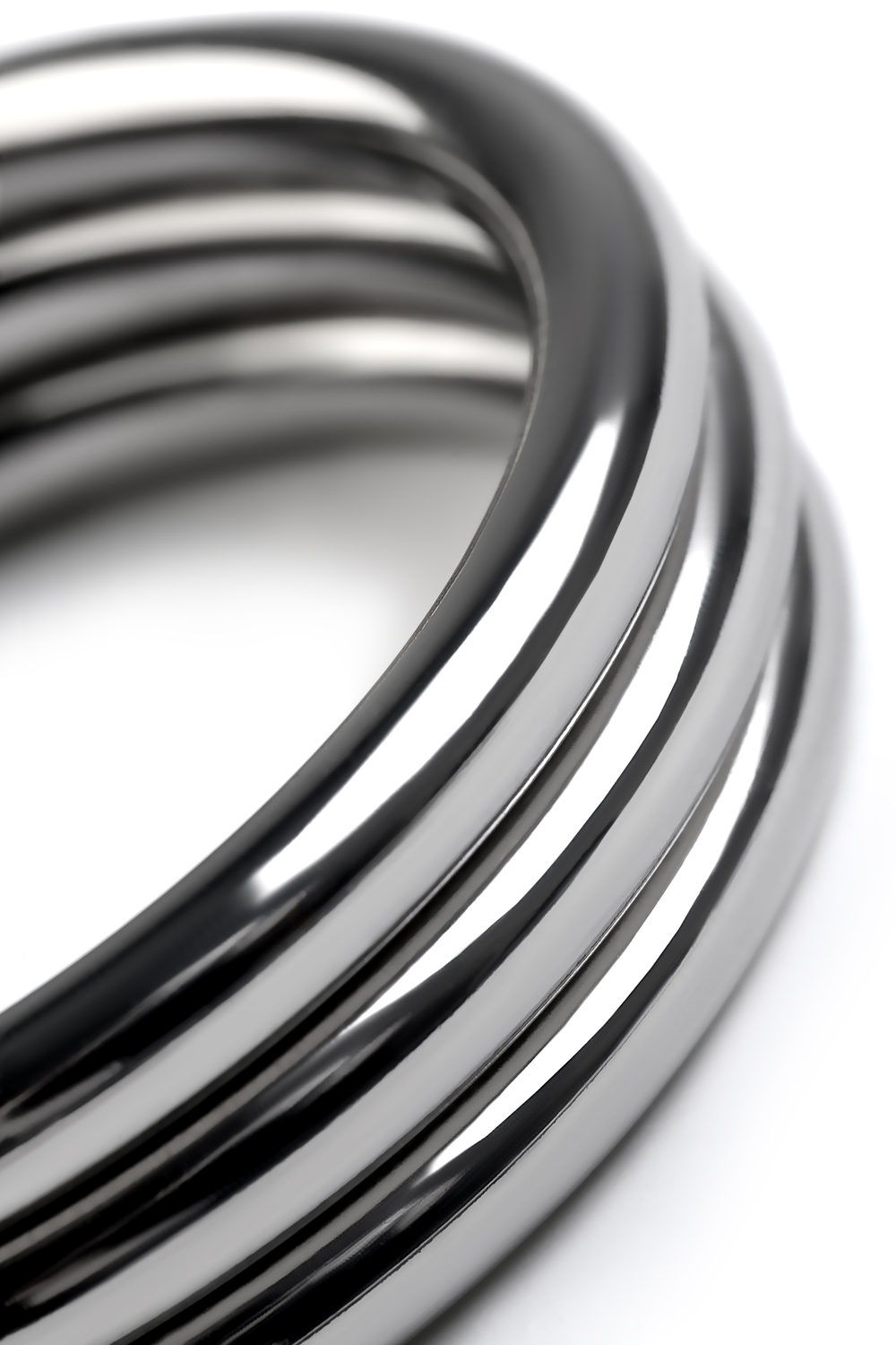 Кольцо на головку пениса Toyfa Metal серебристое L