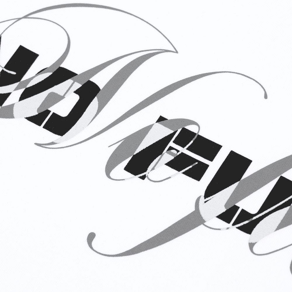 Футболка Heartz Upside Down Inverted Kimono белая