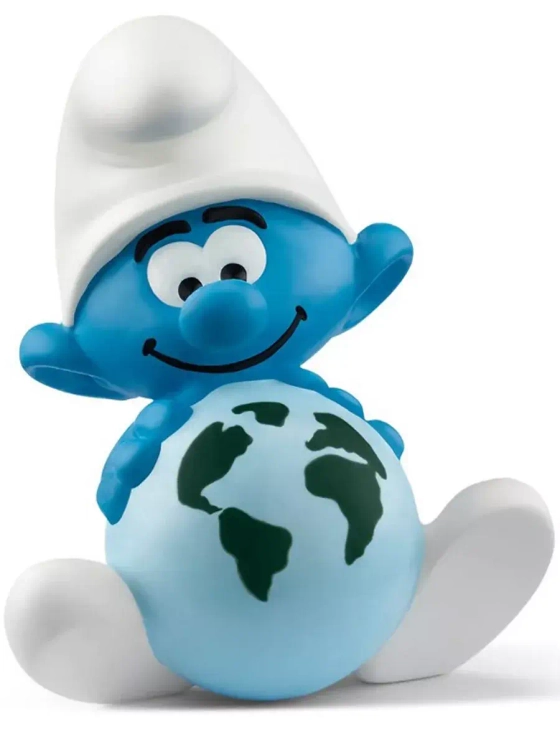 Фигурка Смурф с планетой Schleich 20844