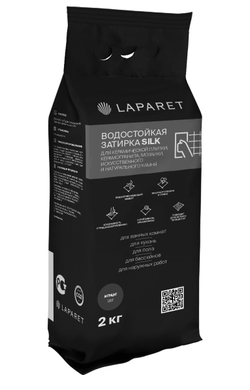 Laparet-fuga Silk, антрацит водостойкая (2 кг)