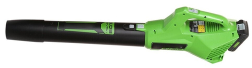 Воздуходувка аккумуляторная GREENWORKS G24ABK2 24V, c 1хАКБ 2Ач и ЗУ (2404807UA)