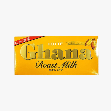 Шоколад Ghana Lotte Топленое молоко, Lotte Япония