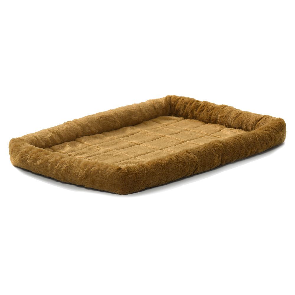 MidWest лежанка Pet Bed меховая коричневая (107х67 см)