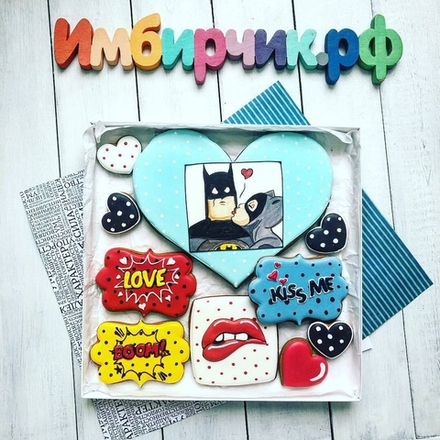 Имбирные пряники Любовь