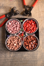 Модуль палитры MELTI P1-4.6, колотая смальта 10х10 мм, 600 гр