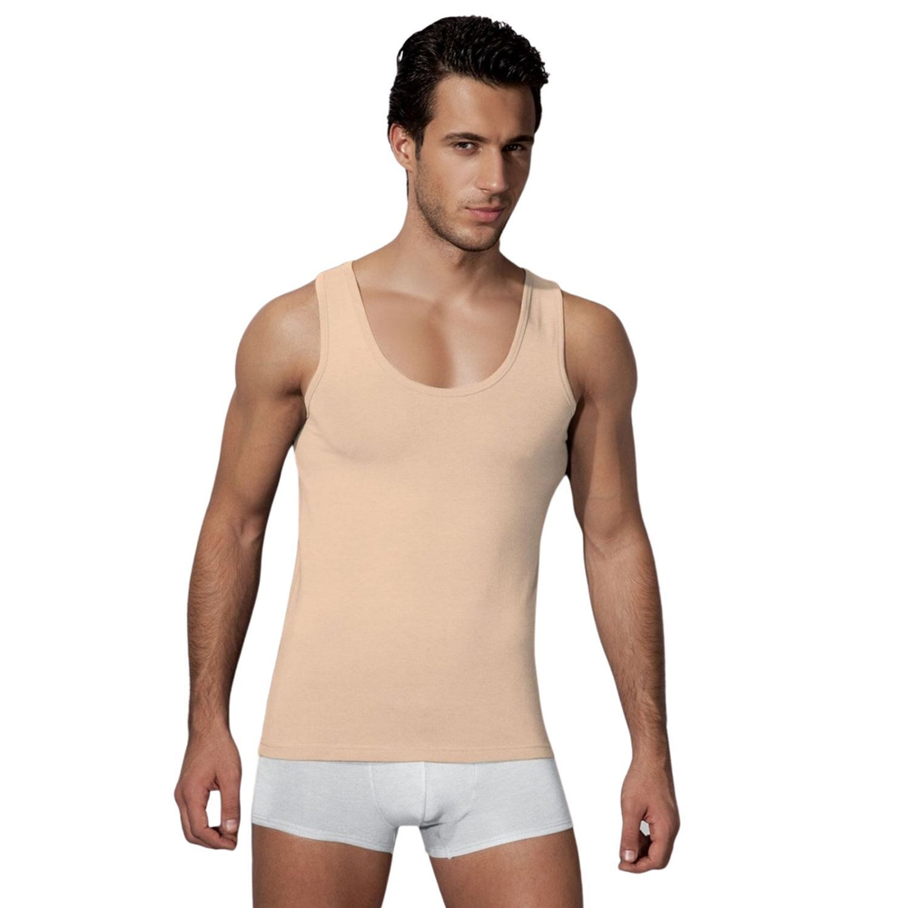 Классическая мужская майка с круглым вырезом Doreanse Weekend (Размер: XL) (Цвет: темно-серый)