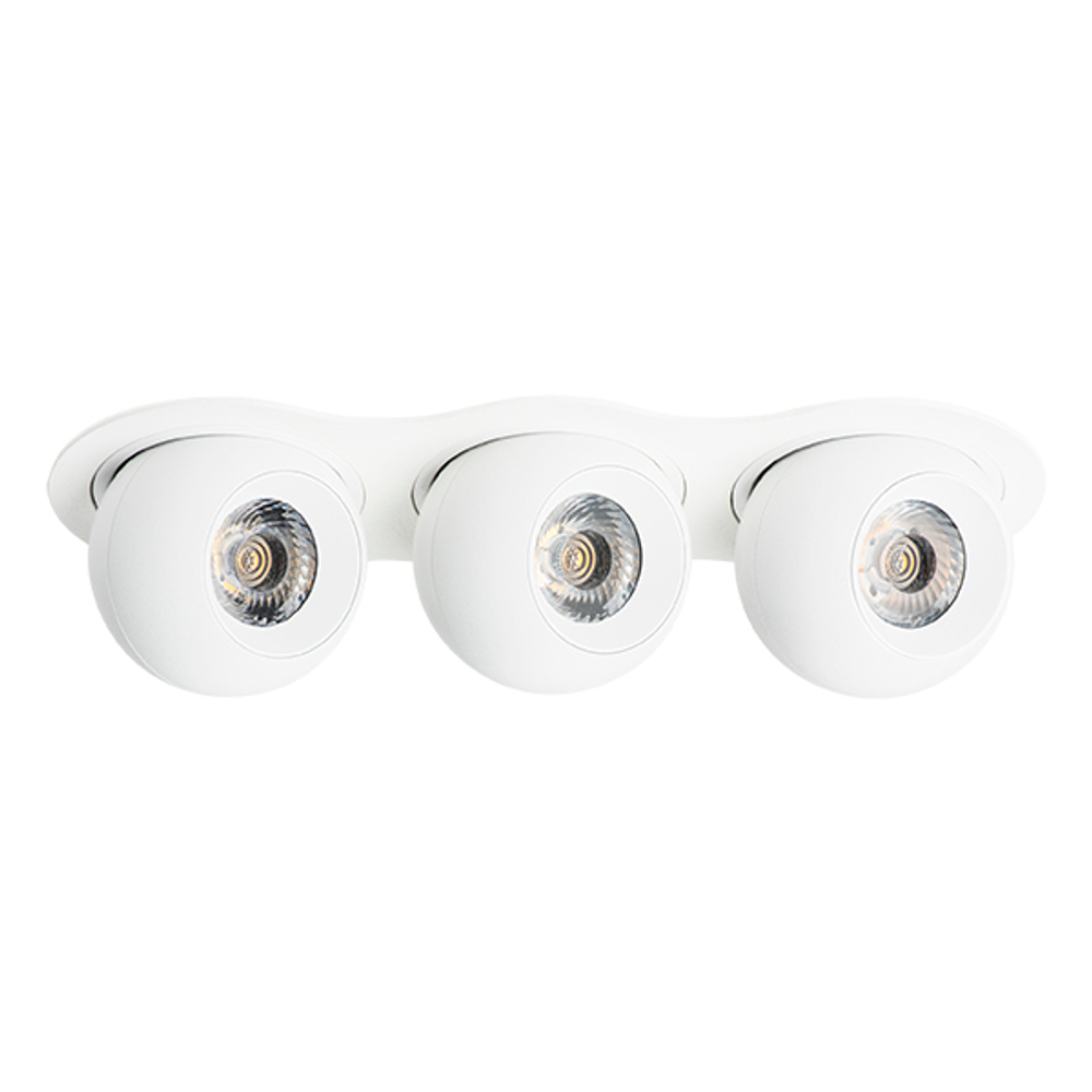 i636646464 Светильник INTERO LED 9W*3 850LM*3 24G БЕЛЫЙ 4000K (217636+217064+217064+217064)