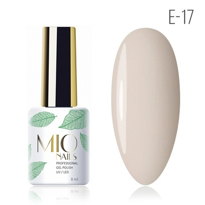 MIO Гель-лак. E-17. Ваниль-8мл
