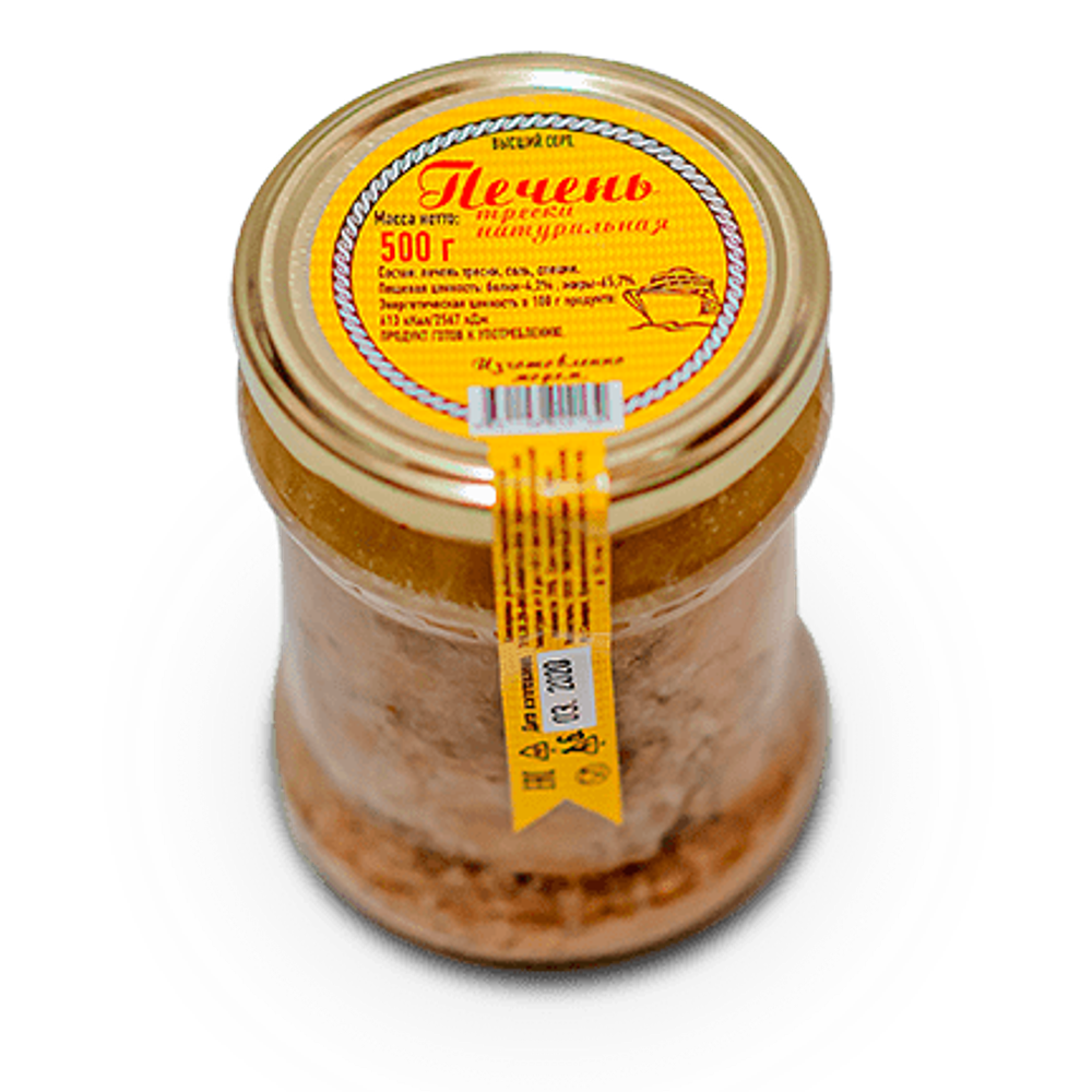 500г печень трески