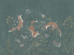 Бесшовная фреска ECO текстиль FOXY, 2,7 м (Ширина 4 м)