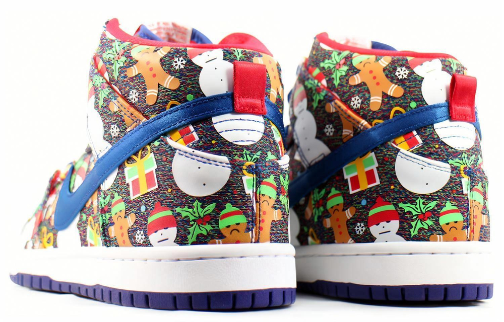 Кроссовки Nike Dunk Sb Concepts Ugly Christmas Sweater 2017