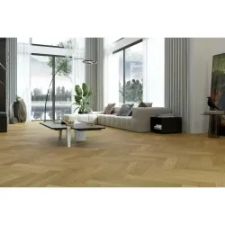 Fargo Quartz Parquet Английская Елка Дуб Медовый Раф, 1,936 м²