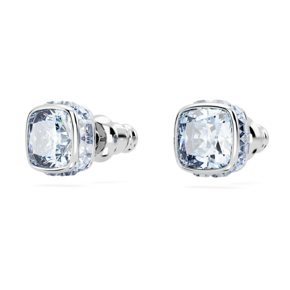 BIRTHSTONE:PE STUDS MAR BLU/RHS