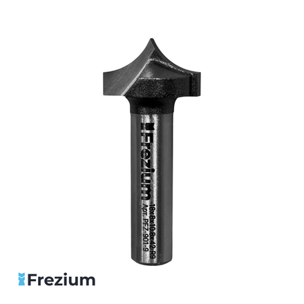 Пазовая фасонная фреза по дереву "Frezium" 18x8x10.8x42 R9; PFZ-901-9