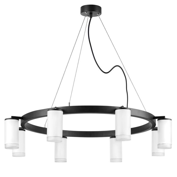 Комплект с подвесной люстрой Lightstar Rullo (571018+214436-8+202430-8) LR0183680