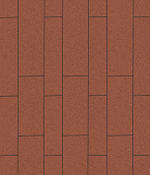 Тротуарная плитка ВЫБОР, форма Паркет, h=80мм