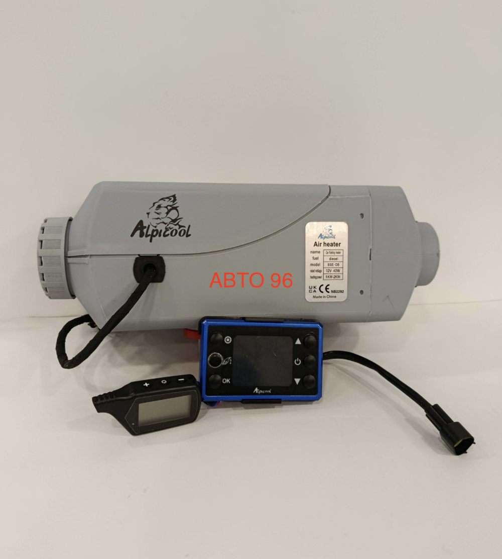 D2.0-12V / Встраиваемый автономный отопитель, 2 кВт, 12 вольт, ALPICOOL D2.0-12V (Гарантия 3 месяца)