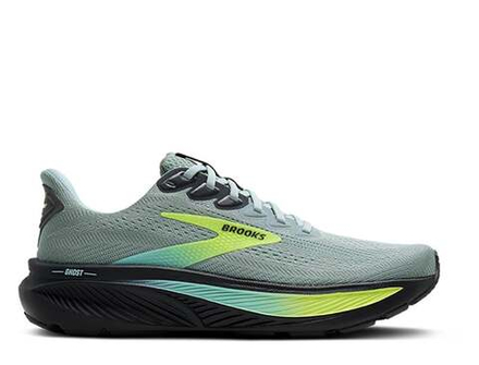 Кроссовки для бега мужские Brooks Ghost 17 M Серо-Лайм