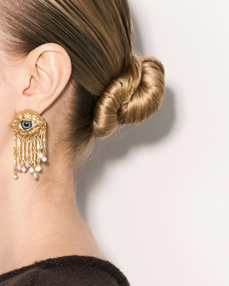 Серьги Surreal, Золотой