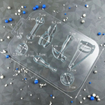 Пластиковая форма для шоколада Инструменты мини