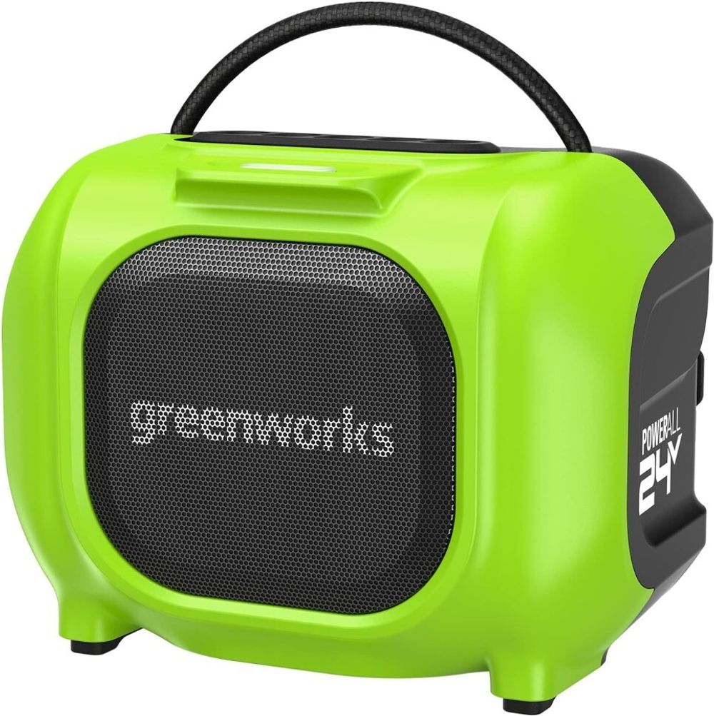 Беспроводная акустическая система аккумуляторная Greenworks GPT-MNBS Арт.3503107, 24V/220V, без АКБ и ЗУ