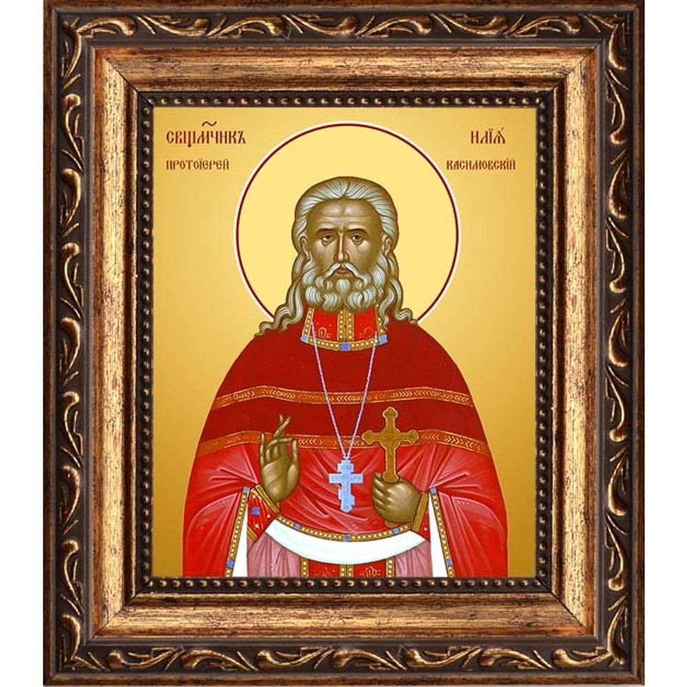 Илия (Бажанов) Касимовский священномученик. Икона на холсте.