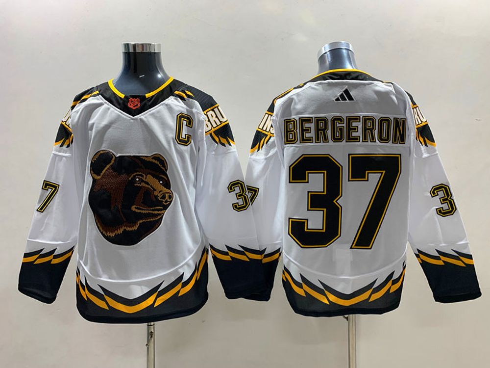 Купить хоккейный свитер НХЛ Boston Bruins  Патриса Бержерона в Москве - ADIDAS REVERSE RETRO 2022