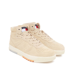 кожаные кроссовки suede basket midcut Tommy Jeans - бежевый(EM0EM01072)