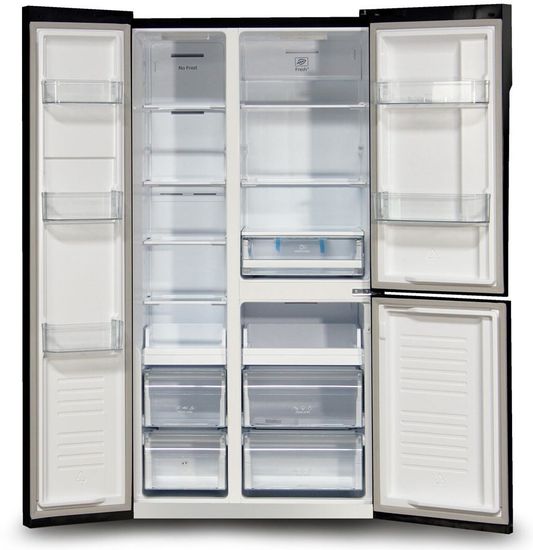 Холодильник Ginzzu NFK-475 Glass