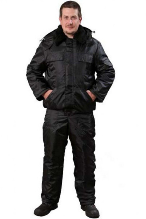 КОСТЮМ ОХРАННИКА (КУРТКА+ПОЛУКОМБИНЕЗОН) ОКСФОРД+СИНТЕПОН