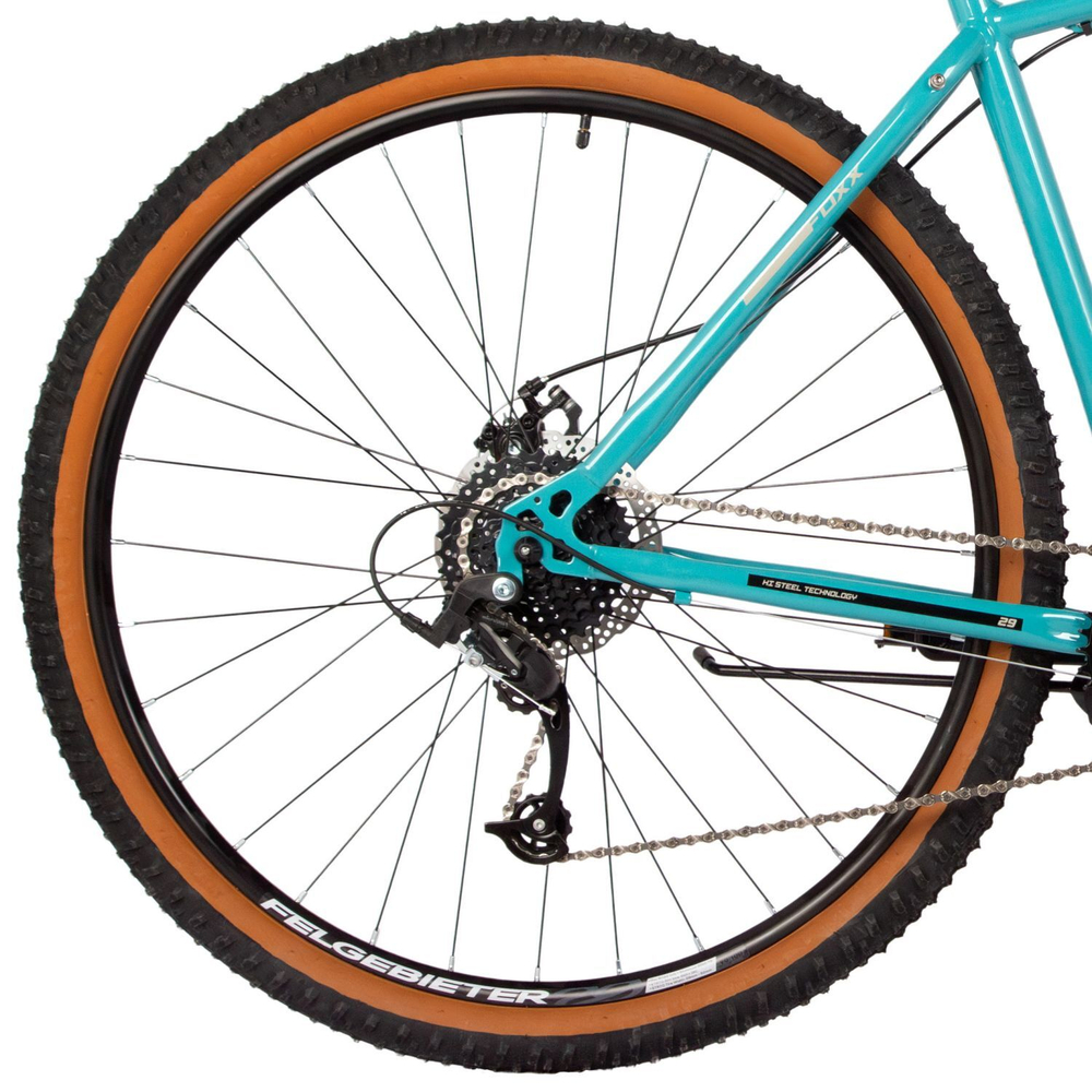 Велосипед 29" FOXX ARAGON зеленый, сталь, р.20"