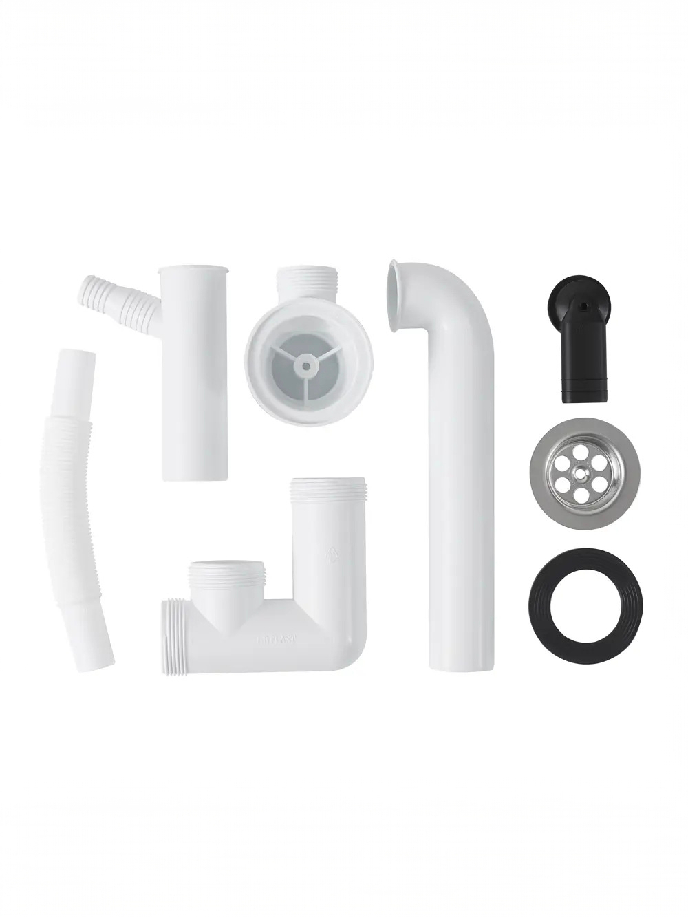 Пластиковая техническая раковина DRK WHITE