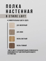 Полка настенная навесная