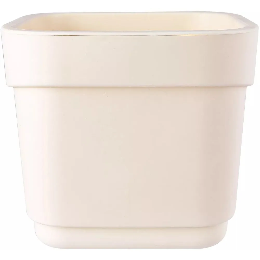Горшок для цветов фактурный Hills 4л (d188, h176мм)(молочный)