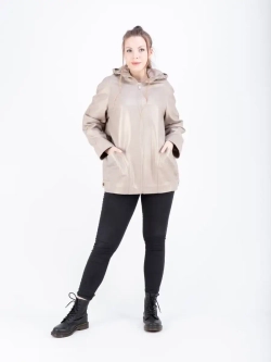 Куртка женская кожаная большие размеры